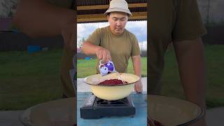 Lingonberry jam🍒 Stocks for the winter❄️  Варенье из брусники🍒 Запасы на зиму❄️ pandasakha food [upl. by Nylarahs]