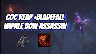 POE 322  Coc Reap  Bladefall Impale Assassin  Uber Cortex [upl. by Pegma]