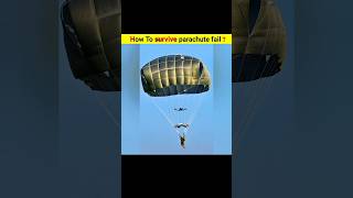 how to survive parachute fail fact amazingfacts viral shorts [upl. by Itsirc262]