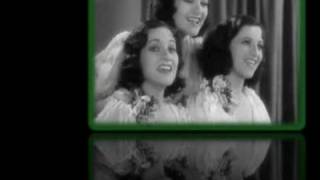 The Boswell Sisters  Crazy People 1932wmv [upl. by Pyne761]