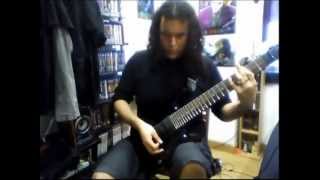 Fear Factory  Designing the Enemy Guitar cover [upl. by Anerual]