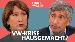 Krise bei VW Drei Werke dicht  hart aber fair [upl. by Sedgewick]