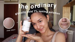 The Ordinary Glycolic Acid 7 Toning Solution What You Can and Cannot Mix  With Examples [upl. by Rubia322]