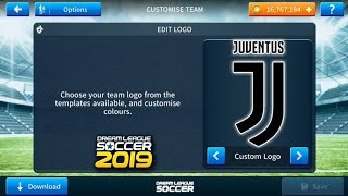 How To Import Juventus Logo And Kits In Dream League Soccer 2019 [upl. by Nylirrehs]