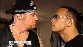 Undertaker amp The Rock Backstage [upl. by Ltney]