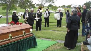 New Orleans Traditional Jazz Band funeral procession [upl. by Ajnat]