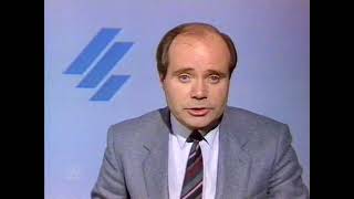 BBC Scotland News Summary With Bob Christie  1987 [upl. by Dermott]