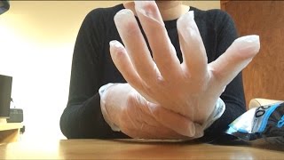 ASMR Trying On Different Types Of Gloves Intoxicating Sounds Sleep Help Relaxation [upl. by Henriha]