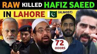 INDIAS OPERATION IN PAK TO ELIMINATE HAFIZ SAED PAKISTANI PUBLIC REACTION ON INDIA REAL TV SOHAIB [upl. by Enicar]