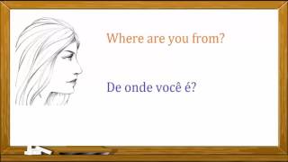 Aprendendo inglês com diálogos em Inglês  Aula 1• De onde você é [upl. by Eylrac591]