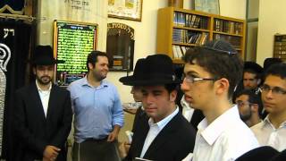 Selichos 5772 2012 Rosh  Chazan Binyomin Moskovits with CHOIR in Yeshiva Midrash Shmuel part 55 [upl. by Assirak]