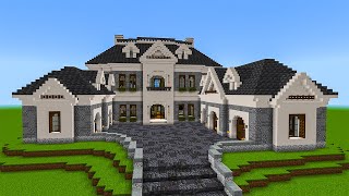 Minecraft How to Build a Mansion 10  PART 6 Interior 27 [upl. by Samuella]