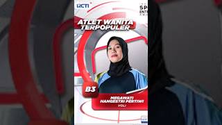 Megawati Hangestri Pertiwi Atlet Wanita Terpopuler RCTI Sport Award 2024 snacksports proliga [upl. by Akialam]