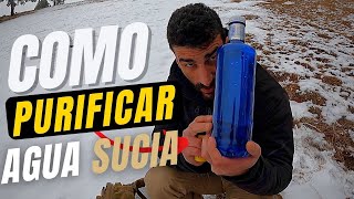 Como POTABILIZAR AGUA de RÍO en 1 Minuto con YODO  De 5 a 10 Gotitas por Litro [upl. by Thatcher]