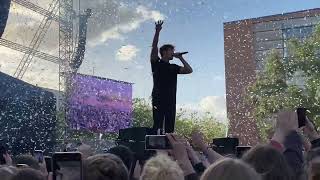 Wincent Weiss live I Feuerwerk  Finale mit Salto I NDR2 Plaza Festival Hannover 2022 [upl. by Amalle697]