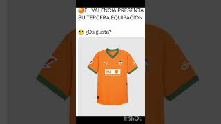 El Valencia presenta su tercera equipacion clips futbol information valencia [upl. by Tatum]