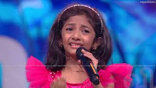 Sowkiyama Kannae Song by MeghnaSumesh 😍 SuperSingerJunior [upl. by Niuqauj]