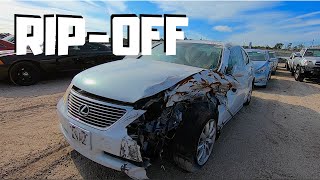 COPART Salvage Auto Auction A SCAM WARNING Speaking TRUTH Got Me KICKED OUT [upl. by Sennahoj]