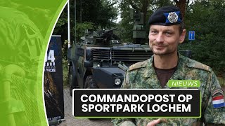 Militairen gebruiken sportpark De Elze in Lochem tijdelijk als uitvalsbasis [upl. by Sieber37]