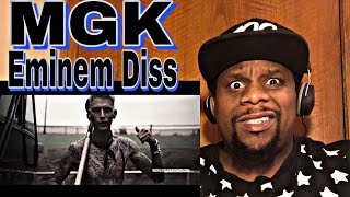 MGK  Rap Devil Official Video Eminem Diss Reaction 🔥🔥💪🏾 [upl. by Arley]