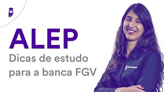 Concurso ALEP Dicas de estudo para a banca FGV [upl. by Evered302]