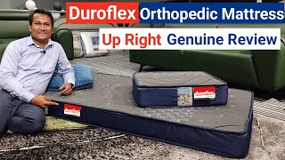 Duroflex Up Right Orthopedic Mattress Genuine Review 2023 [upl. by Nivlad894]