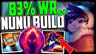 AP NUNU 83 WR BUILD  How to Play AP Nunu amp CARRY A LOSING TEAM [upl. by Stouffer]