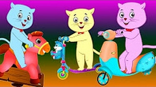 Three Little Kittens Went To The Park  Nursery Rhymes by Cutians™  ChuChu TV Kids Songs [upl. by Anawqahs]