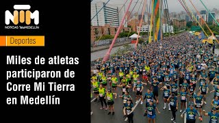 Miles de atletas participaron de Corre Mi Tierra en Medellín  Telemedellín [upl. by Assilana]