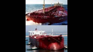 The supertanker was twice as long as the seawise giant Titanic [upl. by Anialeh]