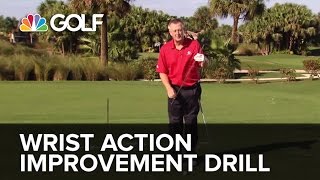 Wrist Action Improvement Drill  SwingFix  Golf Channel [upl. by Arnold]