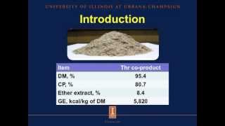 Amino acid digestibility and concentration of DE and ME in a threonine coproduct [upl. by Asset57]