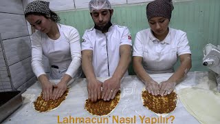 Lahmacun Nasıl Yapılır [upl. by Novihc]