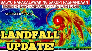 BAGYONG FERDIE PAGHANDAAN LALAKAS PA SEPTEMBER 122024 PAGASA WEATHER UPDATE [upl. by Eserehc130]