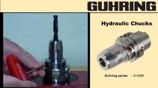 Guhring Hydraulic Chuck [upl. by Unhsiv]