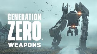 Generation Zero  Kopparberget Castle Ruins  Weapons [upl. by Hussar]