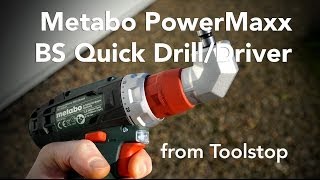 Metabo PowerMaxx BS Quick  Toolstop Exclusive [upl. by Leinto]