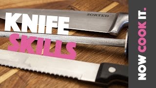 Learn Basic Knife Skills the SORTEDfood Way  Now Cook It [upl. by Ahsiele393]