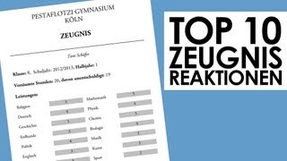 Top 10  Was tun bei einem schlechten Zeugnis [upl. by Hanselka183]