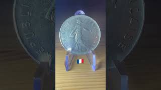 5 Francs 1973 Frankreich 🇫🇷 YouTubeCreatorCommunity coin treasure history münzen shorts [upl. by Northington]