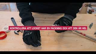 Montera lock med packning [upl. by Scoter]