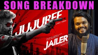 JAILER  Jujubee Lyric video  Break down  Arunodhayan [upl. by Aicened669]