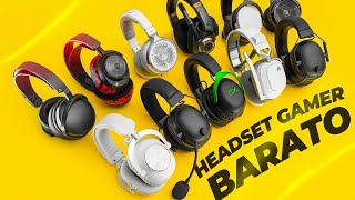 TOP 10 MELHORES Headset Gamer BOM e BARATO Custo Beneficio 2024 Áudio e Microfone INCRIVEL [upl. by Washko]