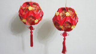 CNY TUTORIAL NO 9  Lunar New Year 農曆新年 Hongbao Lantern [upl. by Nyrehtak881]