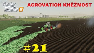 ZAORÁVÁNÍ ŘEDKVE A SADBA KUKUŘICE  FS19 CZSK I Mapa AGROVATION KNĚŽMOST 21 [upl. by Dafodil]