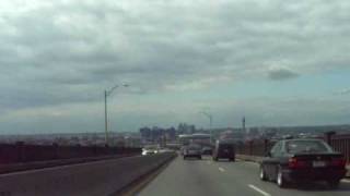 Pulaski Skyway US 1  9 over Newark Bay in New Jersey [upl. by Halona]