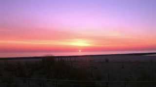 Atlantic City Sunrise  The Ocean at Crystal Beach [upl. by Sholeen]