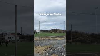 Now I know why the grass is always green even in winter 😲Henningsvaer Stadion lofoten norway [upl. by Jacobah]