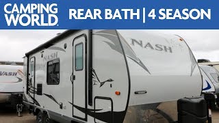 2019 Nash 24M  Travel Trailer  RV Review Camping World [upl. by Fulks]