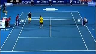 Safin vs Simon fair play tennis of the year 2009 [upl. by Scotney820]